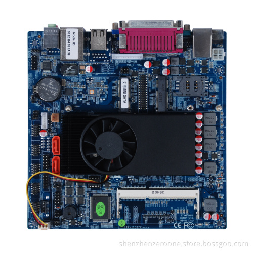 17x17cm MINI-ITX Embedded Motherboard/Intel Celeron 1037U processor/Intel NM70 chipset/1xVGA port/COM port/USB2.0
